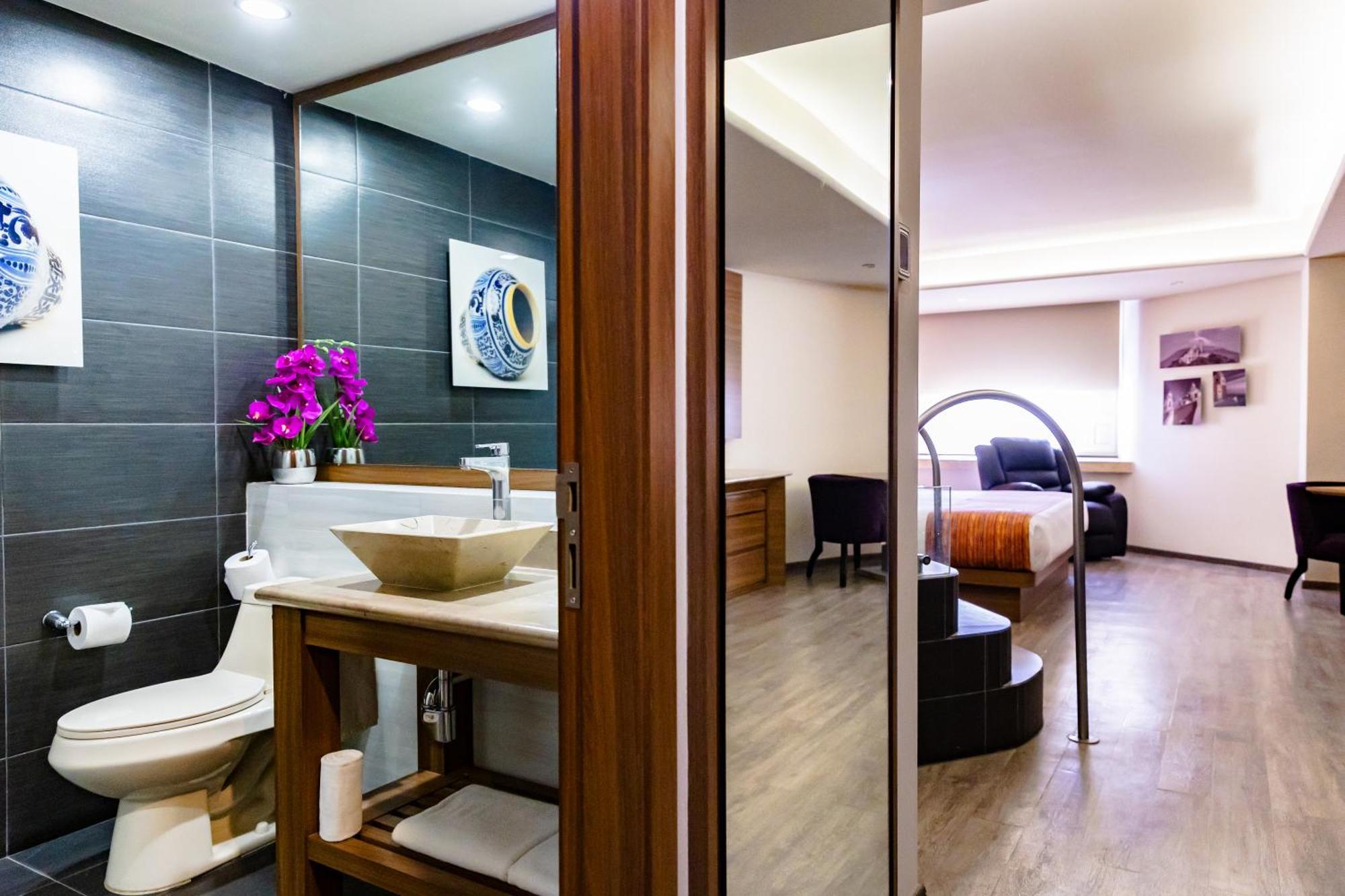 Jf Grand Puebla Hotell Exteriör bild