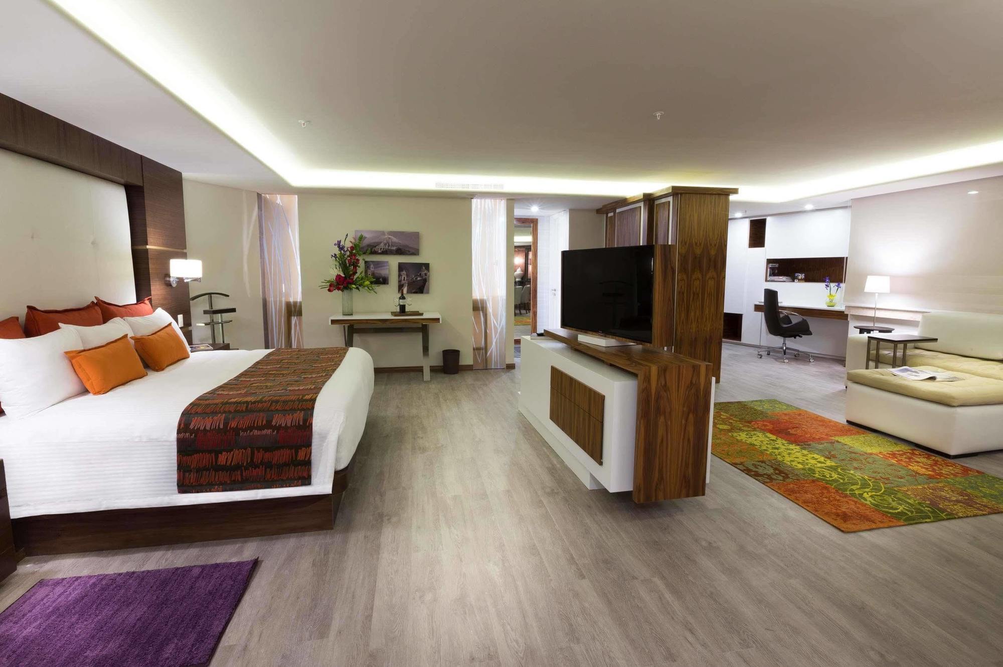 Jf Grand Puebla Hotell Exteriör bild